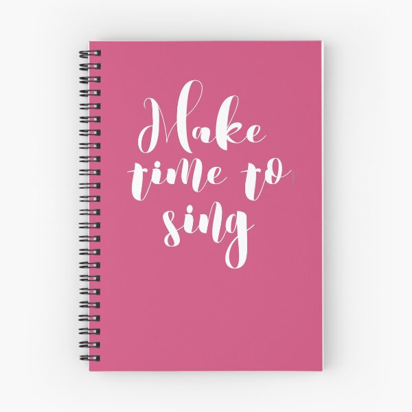 Item preview, Make Time to Sing Typography  designed and sold by Greenbaby.