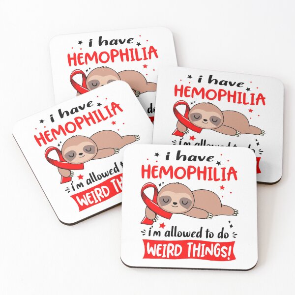 Item preview, Hemophilia Awareness Funny I have Hemophilia i'm allowed to do Weird Things! designed and sold by JanetShop809.