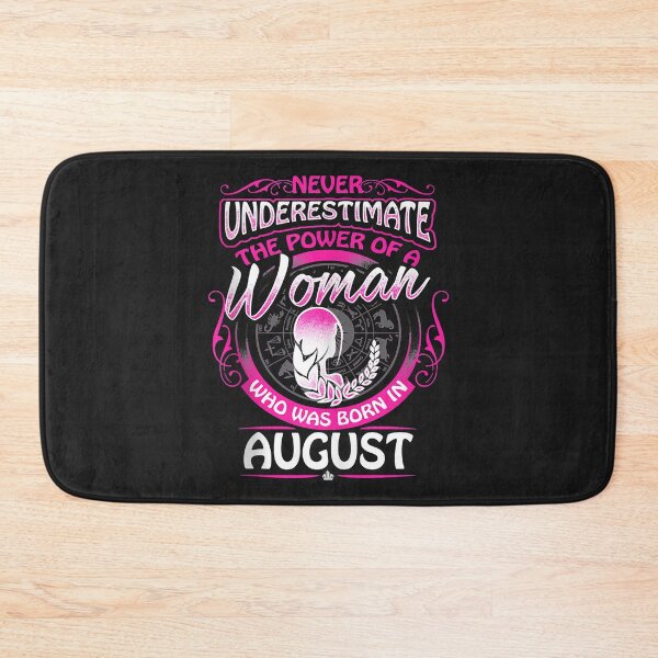 Item preview, August Virgo Woman Zodiac Birthday Never Underestimate Tank Top designed and sold by edithkelly.