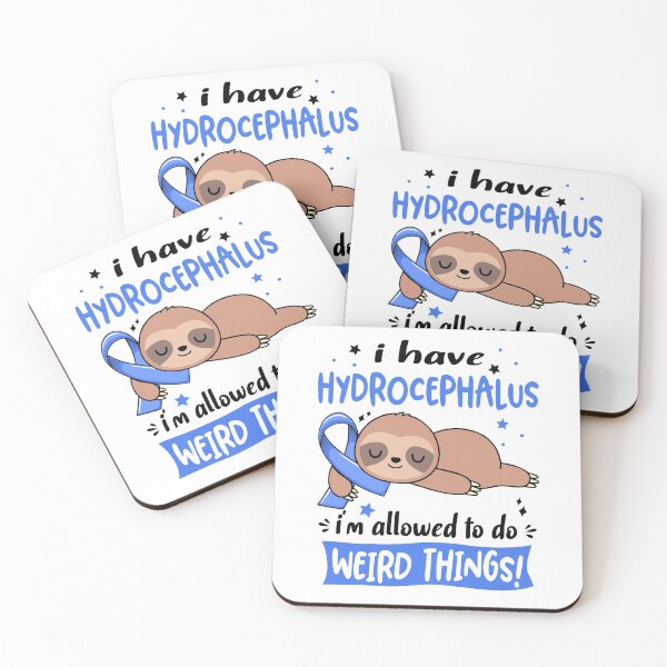 Item preview, Hydrocephalus Awareness Funny I have Hydrocephalus i'm allowed to do Weird Things! designed and sold by JanetShop809.
