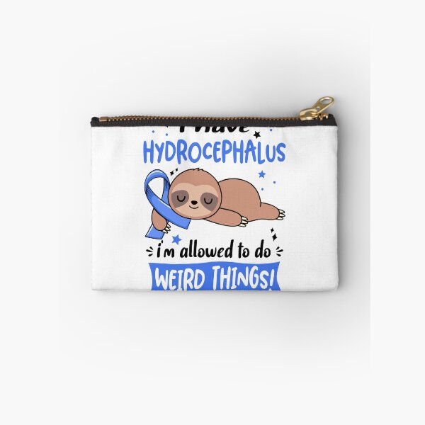 Item preview, Hydrocephalus Awareness Funny I have Hydrocephalus i'm allowed to do Weird Things! designed and sold by JanetShop809.