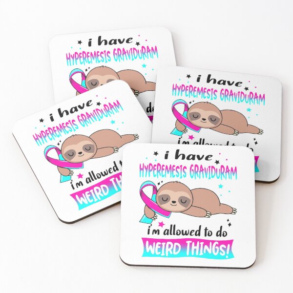 Item preview, Hyperemesis Graviduram Awareness Funny I have Hyperemesis Graviduram i'm allowed to do Weird Things! designed and sold by JanetShop809.