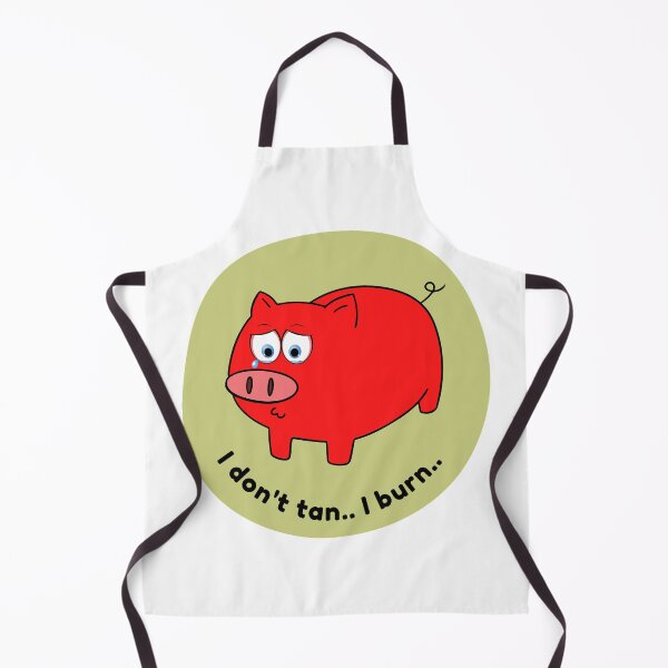 Item preview, Sad sunburned pig designed and sold by Karkalasev.