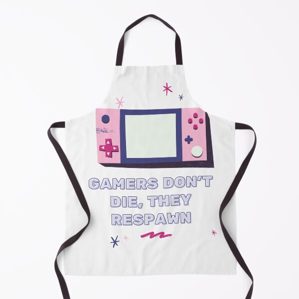 Item preview, gamers don't die, they respawn designed and sold by saladiin.