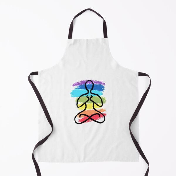 Item preview, seven Chakra in brush strokes and minimal style. designed and sold by APINSshop.
