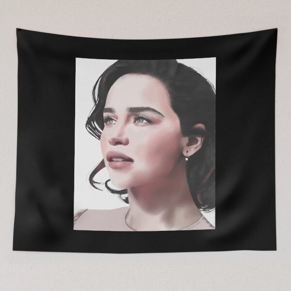 Item preview, Needed Gifts Emilia Clark Portrait designed and sold by FaulknerGuyFons.