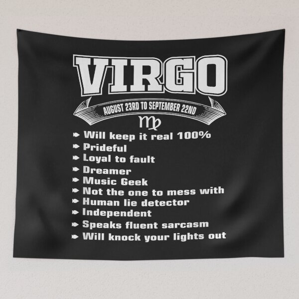 Item preview, Funny Virgo Facts Zodiac Sign - Horoscope designed and sold by edithkelly.