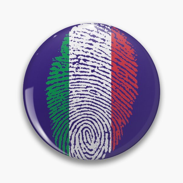 Item preview, Italian Flag Fingerprint designed and sold by GSAPilot.