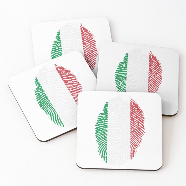 Item preview, Italian Flag Fingerprint designed and sold by GSAPilot.