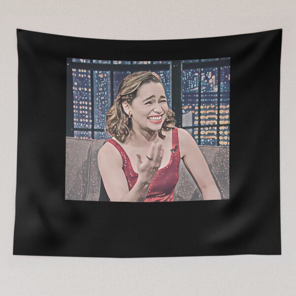 Item preview, Funny Men Emilia Clark Laughing Active designed and sold by FaulknerGuyFons.