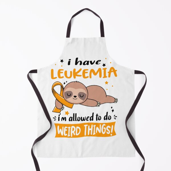 Item preview, Leukemia Awareness Funny I have Leukemia i'm allowed to do Weird Things! designed and sold by JanetShop809.