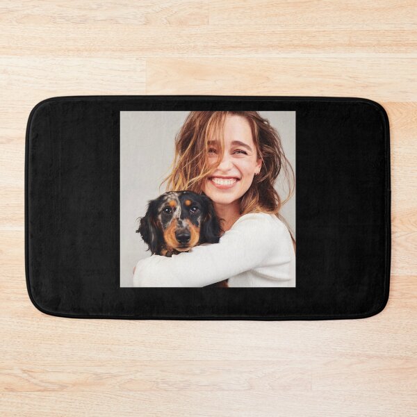 Item preview, Great Model Emilia Clark Love Dog designed and sold by FaulknerGuyFons.
