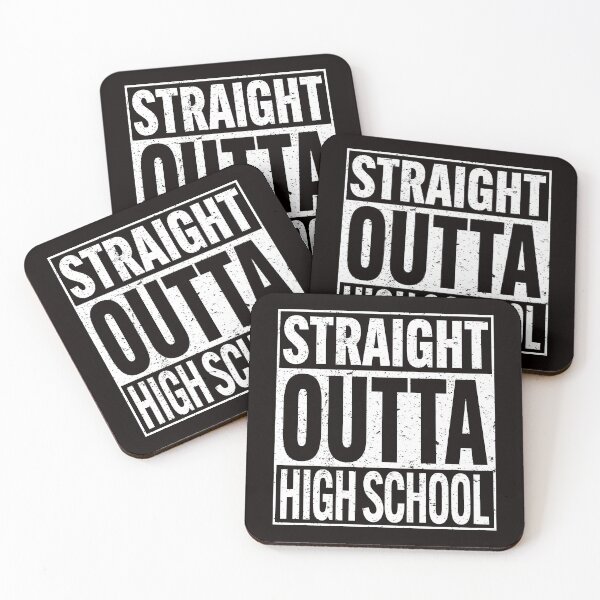 Item preview, straight outta high school  designed and sold by Majesticoo.