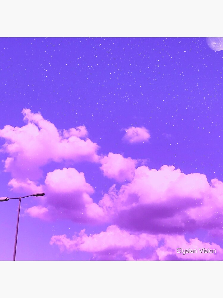 Thumbnail 3 of 3, Pin, Pink Clouds designed and sold by RiddhiShah.