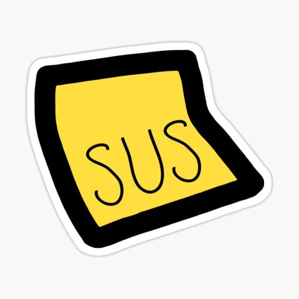 Sus Among Us Sticker - Sus Among Us Among Us Sus - Discover & Share GIFs