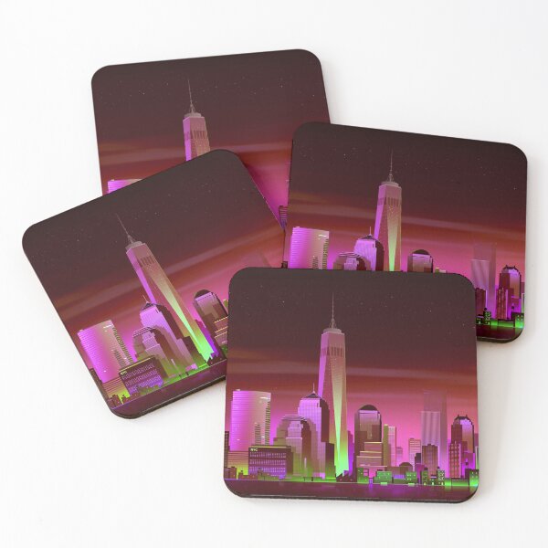 Item preview, Trendy Neon metropolis designed and sold by NexusArts.