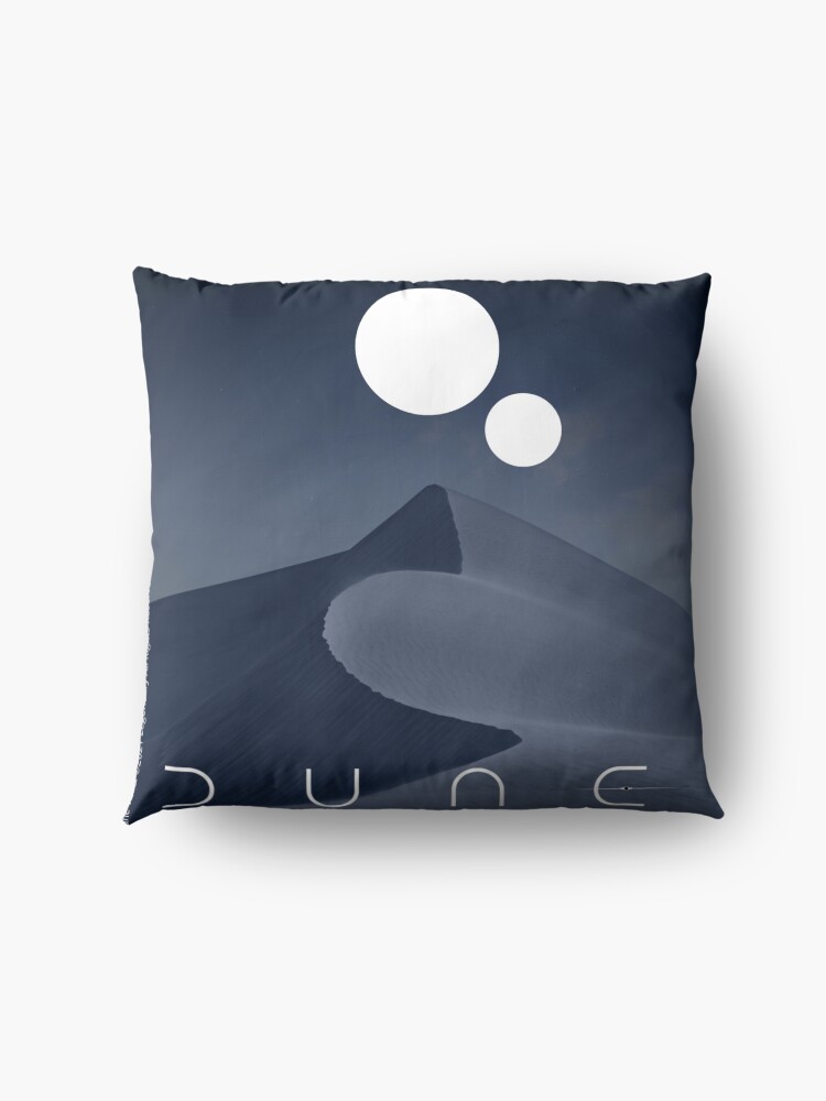 Alternate view of Dune Black Pearl Art Floor Pillow