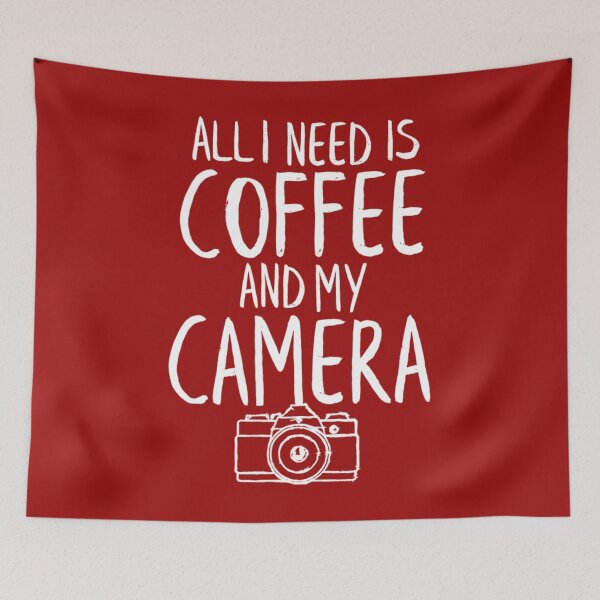Item preview, All,I,Needs,Is,Coffee,And,My,Camera,Photography,Caffein designed and sold by DuineGrise.