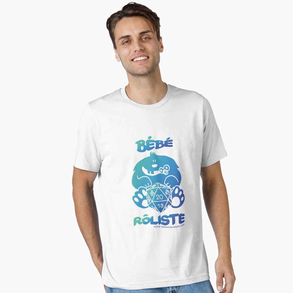 Aperçu de l'œuvre T-shirt essentiel créée et vendue par LaLoutreRoliste.