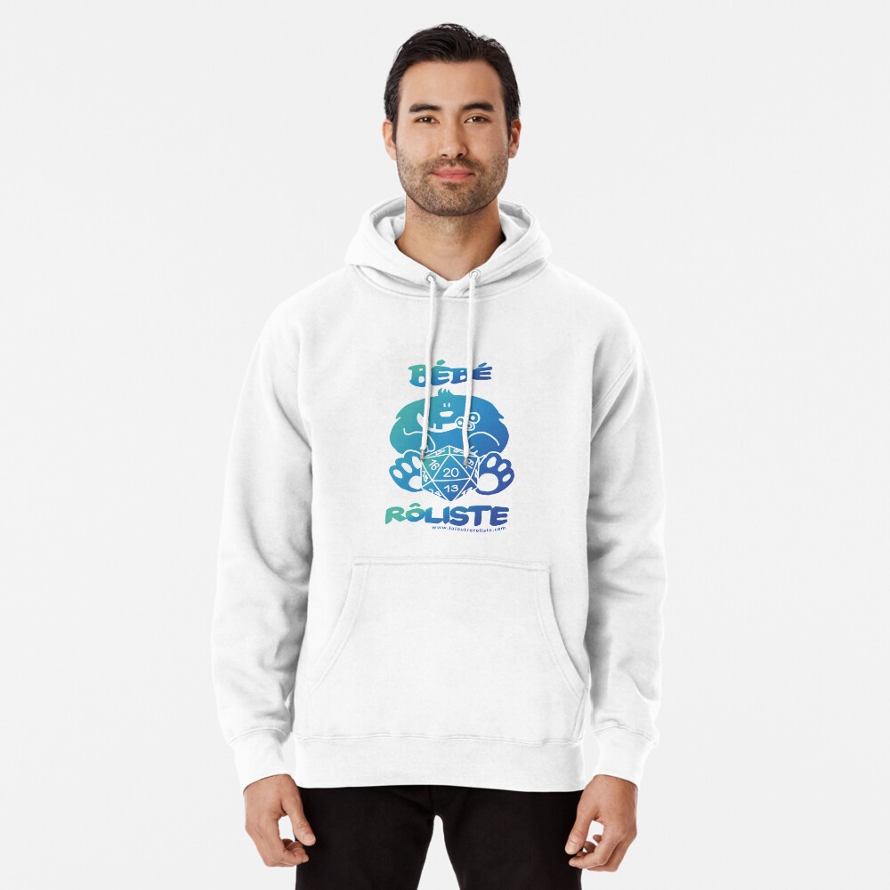 Aperçu de l'œuvre Sweat à capuche épais créée et vendue par LaLoutreRoliste.