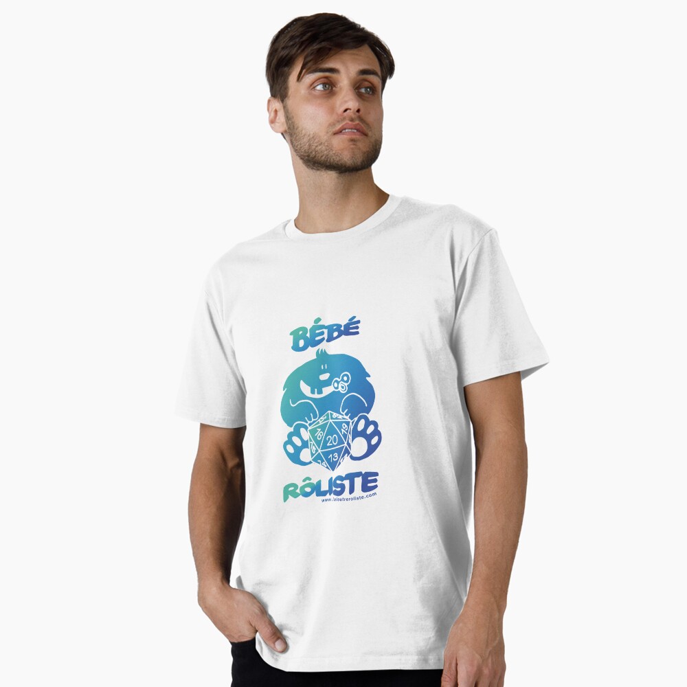 Aperçu de l'œuvre T-shirt premium créée et vendue par LaLoutreRoliste.