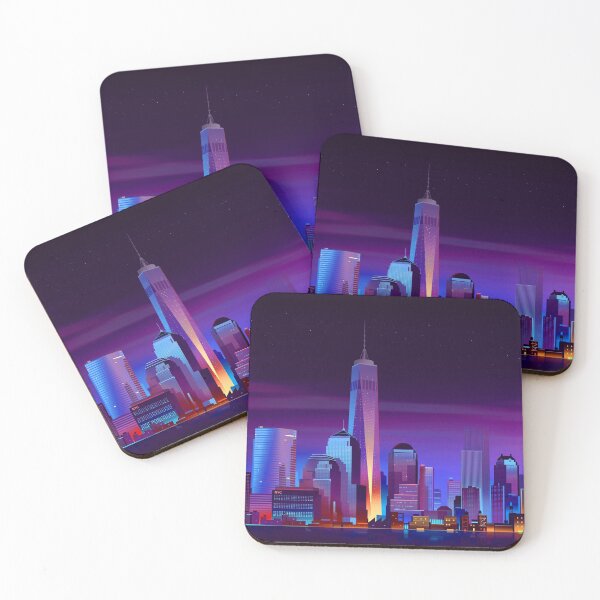 Item preview, Elegant Neon metropolis designed and sold by NexusArts.