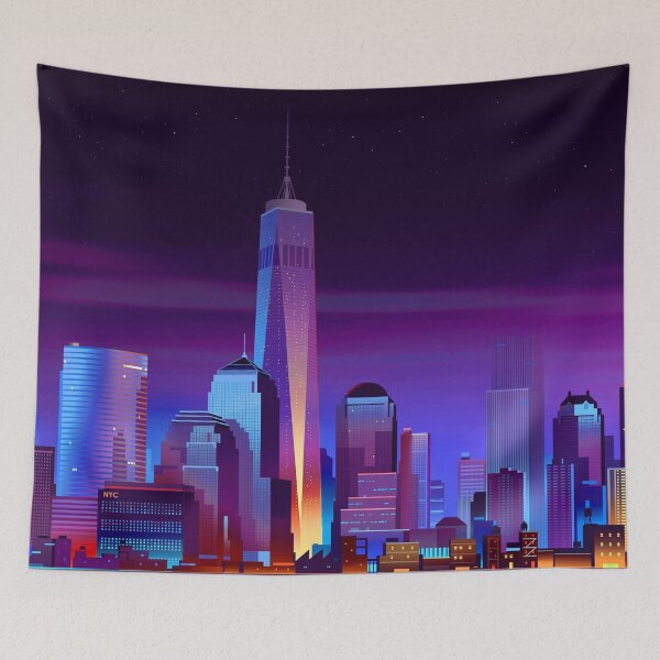 Item preview, Elegant Neon metropolis designed and sold by NexusArts.