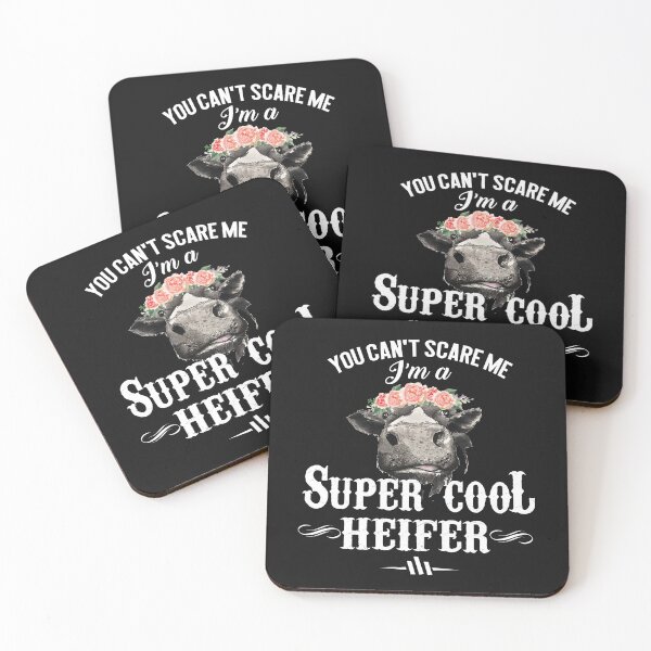 Item preview, You can't scare me i'm a super cool heifer shirts. Cute heifer gift for men, women and girls designed and sold by Titmit.