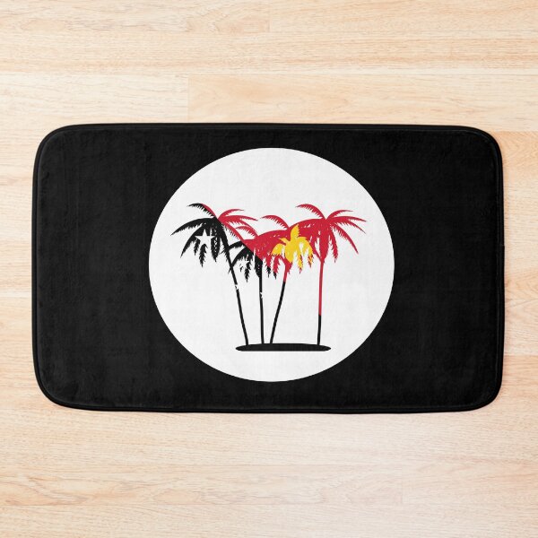 Item preview, Palm Trees with Papua New Guinea Flag designed and sold by PNG-pikinini.