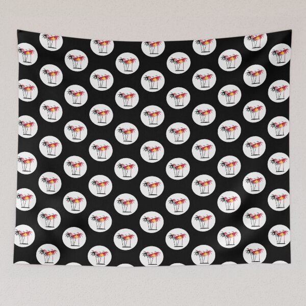 Item preview, Palm Trees with Papua New Guinea Flag designed and sold by PNG-pikinini.