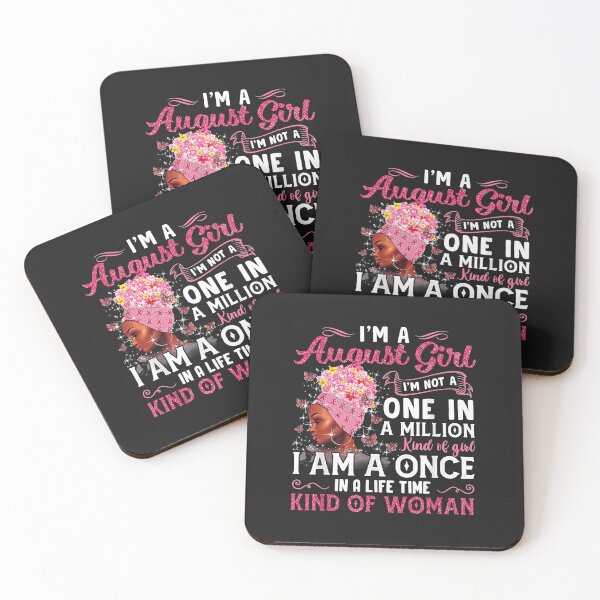 Item preview, I'm A August Girl Afro Black Women Queen Leo Virgo Birthday designed and sold by edithkelly.