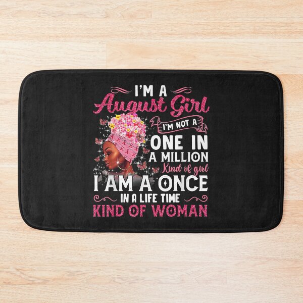Item preview, I'm A August Girl Afro Black Women Queen Leo Virgo Birthday designed and sold by edithkelly.