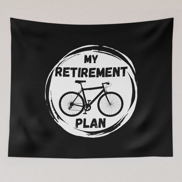 Item preview, My Retirement Plan Cycling T-Shirt Cool Design Tee designed and sold by LJ4EVER.