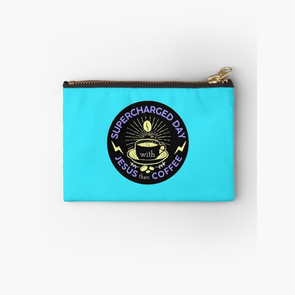 Item preview, Supercharged By Jesus Then Coffee designed and sold by JacquelineLim.