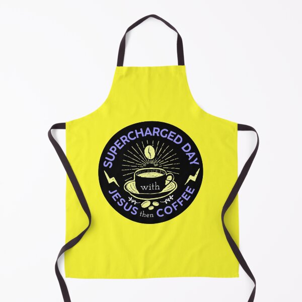 Item preview, Supercharged By Jesus Then Coffee designed and sold by JacquelineLim.