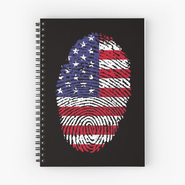 Item preview, USA Flag Fingerprint designed and sold by GSAPilot.