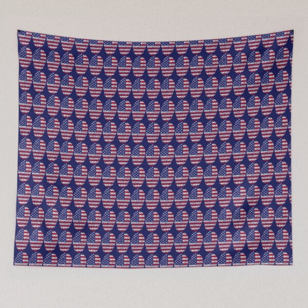 Item preview, USA Flag Fingerprint designed and sold by GSAPilot.