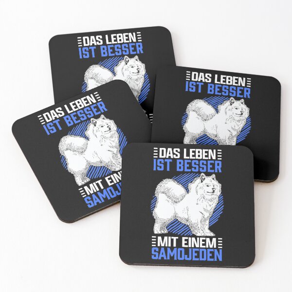 Item preview, Life with Samoyed Sled Dog Samojedenspitz designed and sold by madgrfx.