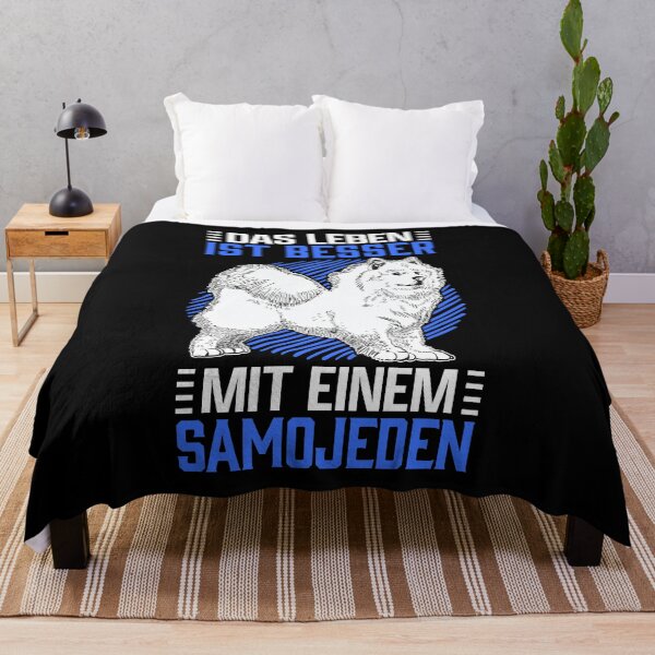 Item preview, Life with Samoyed Sled Dog Samojedenspitz designed and sold by madgrfx.