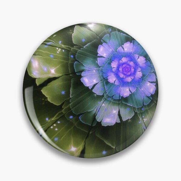 Artikelvorschau, Glänzende lila Blume entworfen und verkauft von NexusArts.