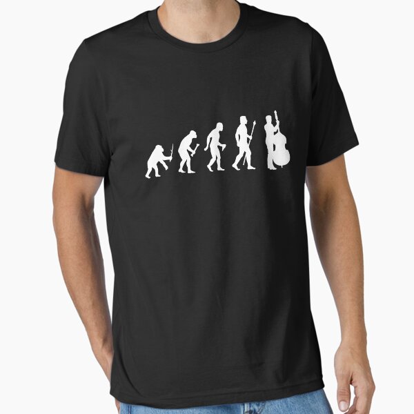 Item preview, Double Bass Evolution Of Man designed and sold by BeyondEvolved.