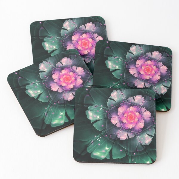 Artikelvorschau, Glänzende rosa Blume entworfen und verkauft von NexusArts.