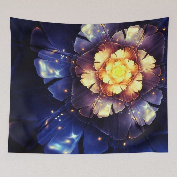 Artikelvorschau, Glänzende goldene Blume entworfen und verkauft von NexusArts.