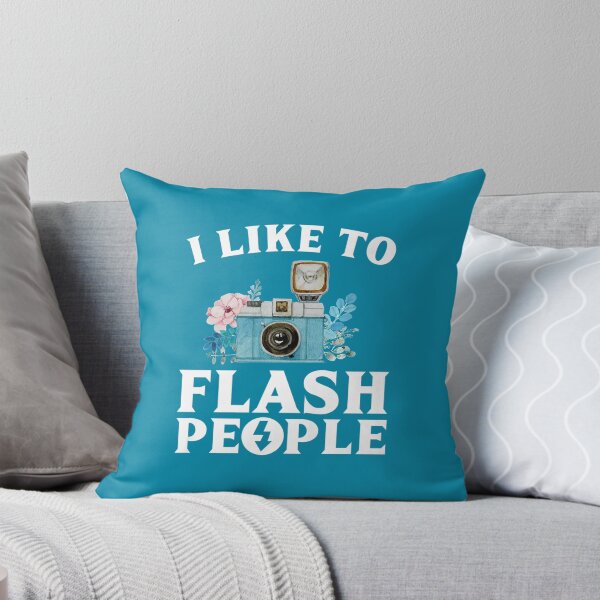 Item preview, I Like To Flash People Funny Photography Vintage Camera designed and sold by DuineGrise.