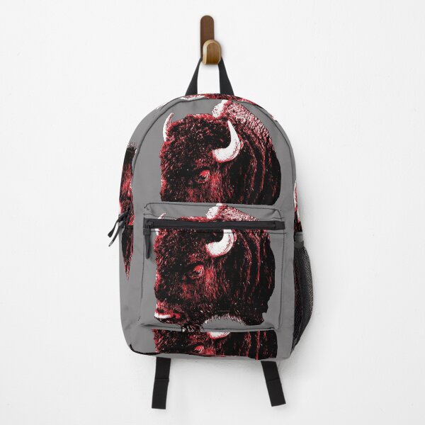 Item preview, Impressive bison portrait in Pop Art designed and sold by dELLaS-Ghoust.