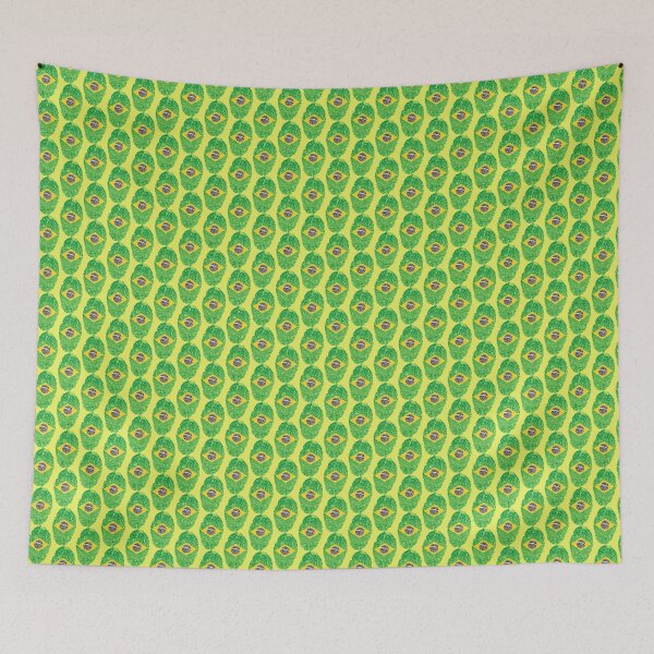 Item preview, Brazilian Flag Fingerprint designed and sold by GSAPilot.