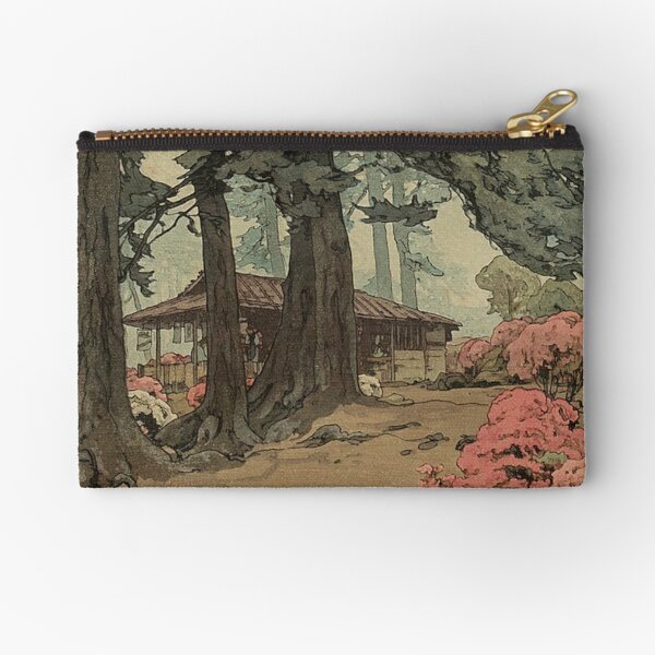 Tea House - Yoshida Hiroshi Zipper Pouch