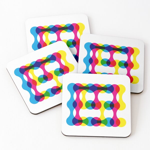 Item preview, CMY Metaball Colour Mix Typography designed and sold by John Uttley.