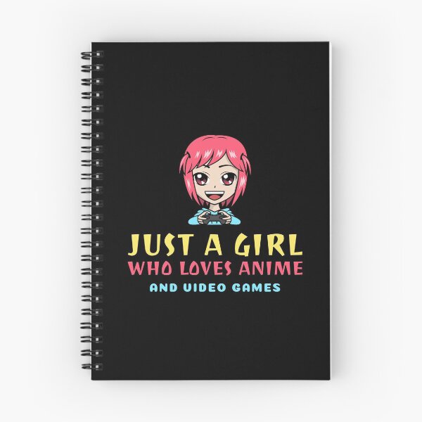 Item preview, Just A Girl Who Loves Anime and Video Games Funny designed and sold by HppyStrngHelthy.