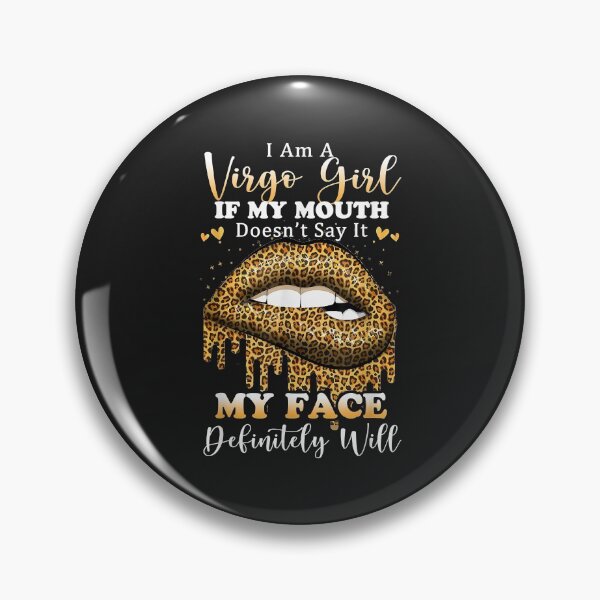Item preview, Leopard Lips Biting I Am A Virgo Girl Birthday Costumes designed and sold by edithkelly.